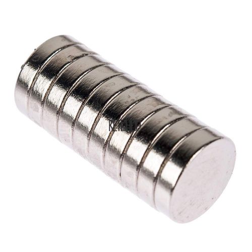 10PCS 12 X 3mm N35 ZN Disc Strong Rare Earth Small Fridge Neodymium Magnet KECP