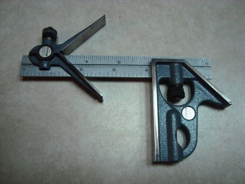 Machinist Tool: Mitutoyo 6&#034; Combination Square Center Gage Rare