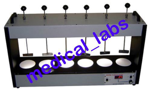 Floculator six Jar Test ApparatusUSE IN PHARMA  medical_labs ASI superior quali