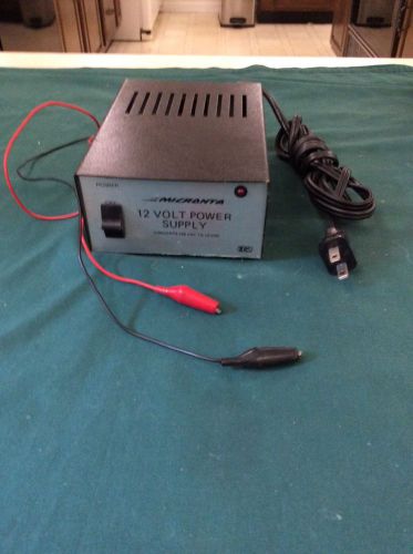 12-volt power supply  &#034; micranta &#034; for sale