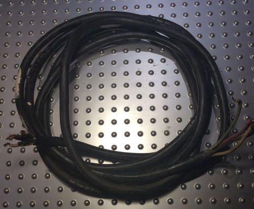 12/4 so flexible stranded wire cable, 12awg 4 conductors, 17 ft, used for sale