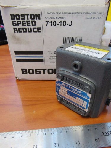 BOSTON GEAR 710-10-J RIGHT ANGLE SPEED REDUCER - NEW IN BOX - SHIPS FREE