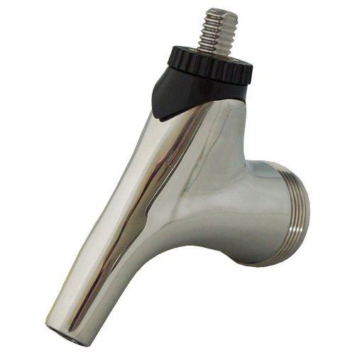 Quix Draft Beer Faucet - 304 Stainless Steel - Kegerator Dispensing Spout Tap