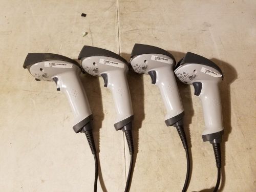 Lot of (4) Honeywell 4600g Handheld Barcode Scanners 4600GSF051CE Tested Working