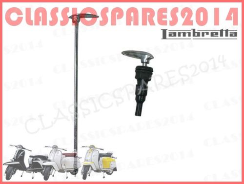 Lambretta choke knob and petrol tap lever set chrome gp/li/tv/sx series 1 2 3 for sale