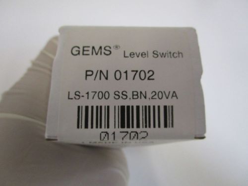 GEMS LS-700 SS LEVEL SWITCH 01702 *NEW IN BOX*