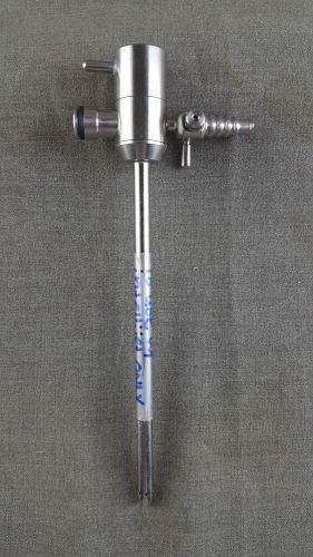 Dyonics 4537 intellijet 6.0 mm rotatable cannula with flush valve smith &amp; nephew for sale