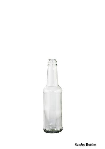 15 X 150ml / 5oz Worcester sauce Glass Bottle with cap for dressings, oils etc..