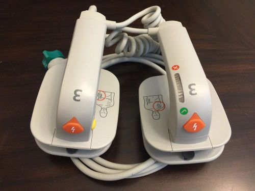 PHILIPS HEARTSTART MRX AED M3543A EXTERNAL PADDLES-WATER RESISTANT