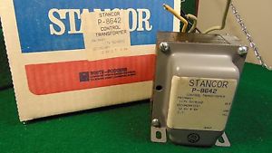 STANCOR CONTROL TRANSFORMER P-8642 117V Prim. 12.6 VCT @ 6A SEC. NOS NIB