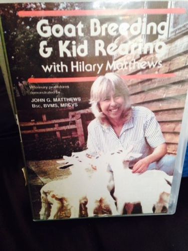 DVD - Goat Breeding &amp; Kid Rearing With Hilary Matthews