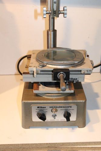 NIKON TOOLMAKERS  MICROSCOPE   (PARTS ONLY)