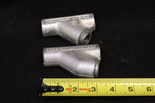 Oz-gedney 1/2 ey-50 &#034;lot of 3 &#034;new&#034;explosive proof sealing fitting for sale