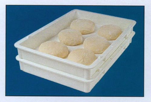 5 doughmate self-stacking pizza dough boxes / trays for sale