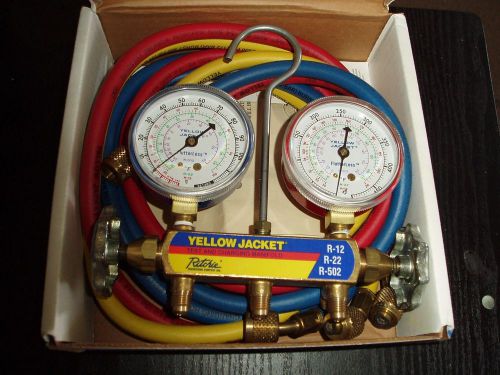 Yellow Jacket test and Charging Manifold