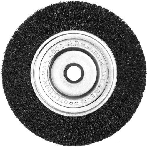 Century Drill and Tool 76853 Fine Bench Grinder Wire Wheel 5-Inch