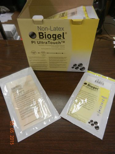 BioGel 41185 NON Latex Surgical UltraPL Glove Sz 8.5 Biogel Coat  50prs