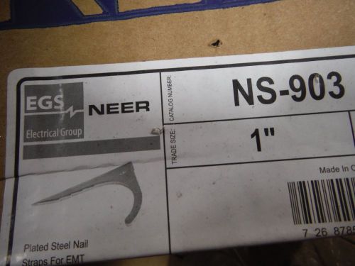 1&#034; emt nail strap (1000pcs) zinc for sale