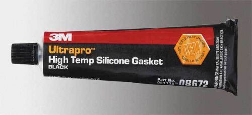 3M (08672) High Temp Black Silicone Gasket, 08672, 3 fl oz