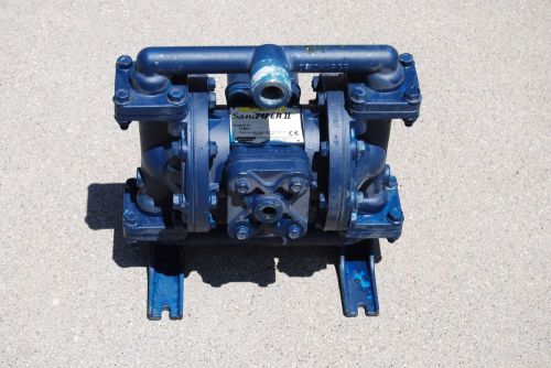 1/2&#034; warren rupp idex sandpiper 2 diaphram pump #s05b1sbwpns000 factory rebuilt for sale