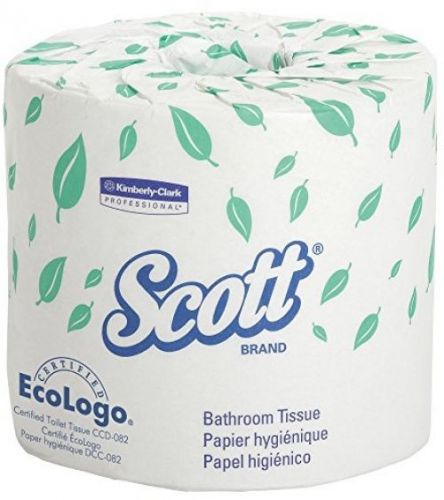 Scott Bulk Toilet Paper (04460), Individually Wrapped Standard Rolls, 2-PLY, 80