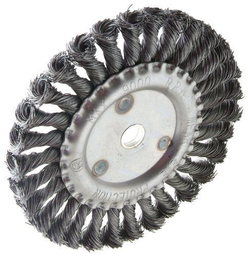 Ansen tools an-141 6-inch knotted wire wheel brush for sale
