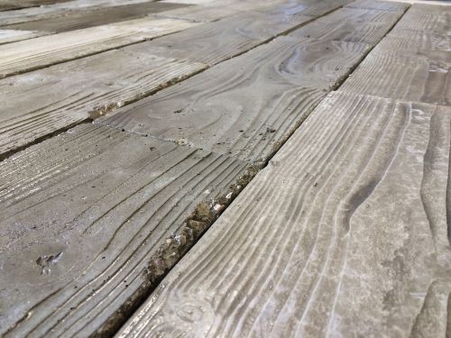 Your own business commercial rubber molds concrete wood grain patio pavers tiles for sale