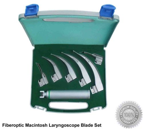 Fiberoptic Macintosh Laryngoscope Six Blade
