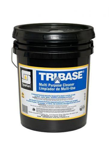 (5) five gal. pails spartan chemical tribase multipurpose cleaner 383005 for sale