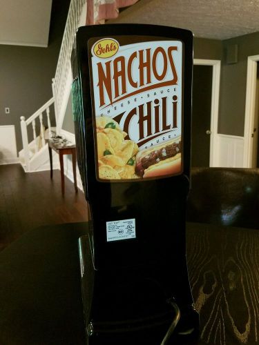 Gehl&#039;s Farms Hot Top 2 Chili Nacho Cheese Dispenser HT2.