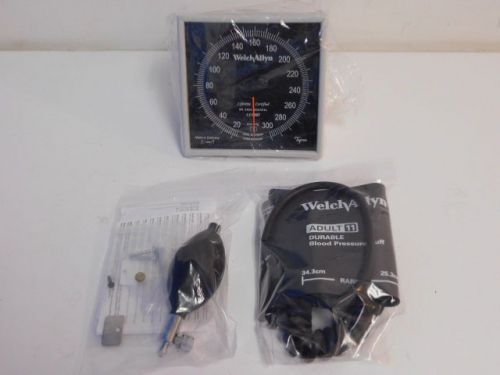 Welch allyn wall aneroid sphygmomanometer blood pressure adult cuff for sale