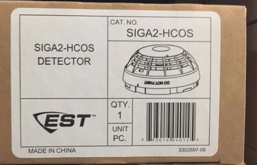 NEW EST SIGA2-HCOS COMBIN. OF FIXED TEMP./RATE-OF-RISE HEAT DETECTOR(+24 STOCK)