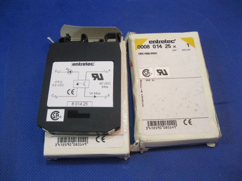 (2) NEW ENTRETEC TERMINAL BLOCK WITH INDICATOR LIGHT 8014.25