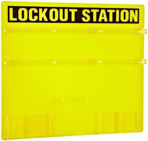 Brady Unfilled Lockout Station, 36-Padlock Capacity