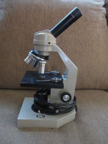 Cynmar Microscope  W10X-17.2MM Zoom 3 Lenses 10/0.25 40/0.65 &amp; 0.10