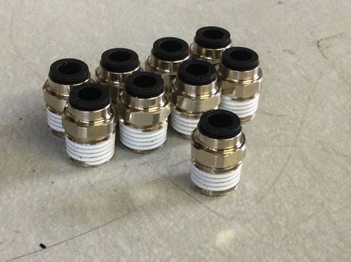Legris 3175 06 14 male connector, 1/4 in npt x 6mm od for sale