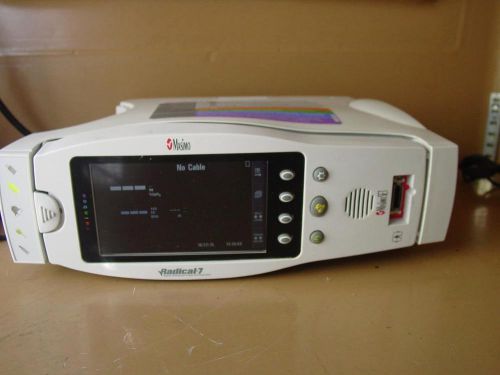 Masimo Rainbow Radical 7 SpO2 Patient Monitor CO Oximeter