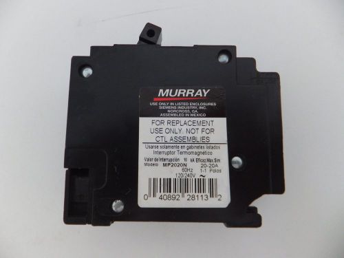 Murray MH-T - MP2020N Circuit Breaker 2 1 Pole Units 10,000 120/240 V Never Used
