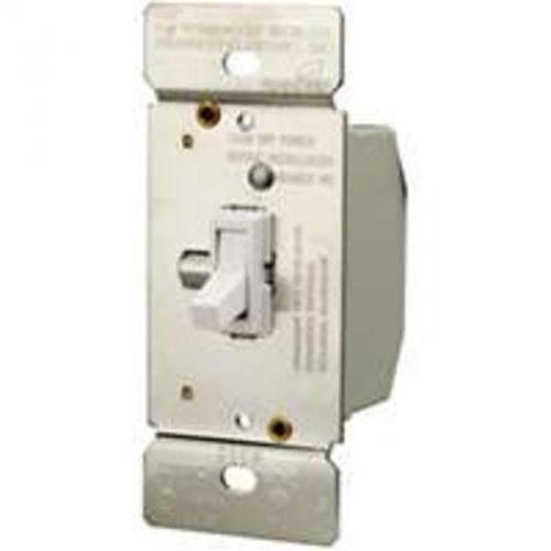 3-Way Toggle Dimmer w/White Kn Cooper Wiring Fan Control Switches TI306-W-K