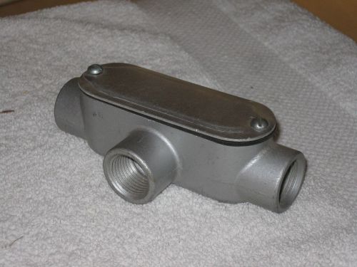 (1) REDODOT  1/2&#034;  T BODY ALUMINUM WITH GASKET AND COVER