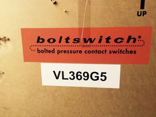 Bolt Switch VL369G5 1600 Amp New In The Box