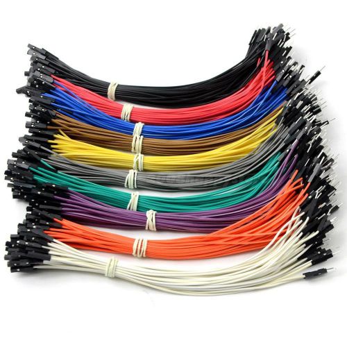 40pcsx20cm female to male Dupont Dupont Wire Color Jumper Cable For Arduino HYSG
