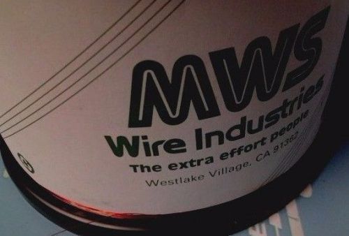 Mws magnet wire 28.5 awg gauge 8.12 lb spool round 18594 ft. new in factory pack for sale