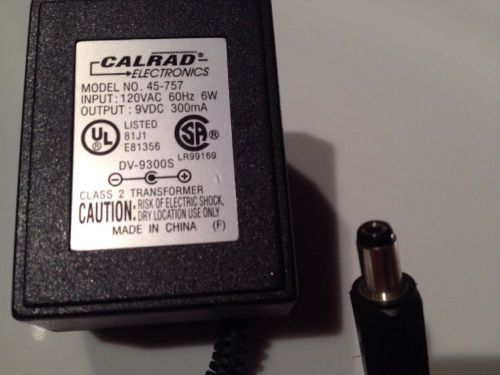 Calrad AC Adapter Class 2 Transformer Model 45-756-Wire Repair