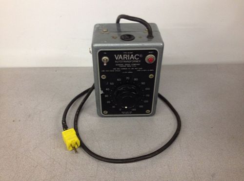 General Radio Variac Auto Transformer Type W10MT 140V 10A
