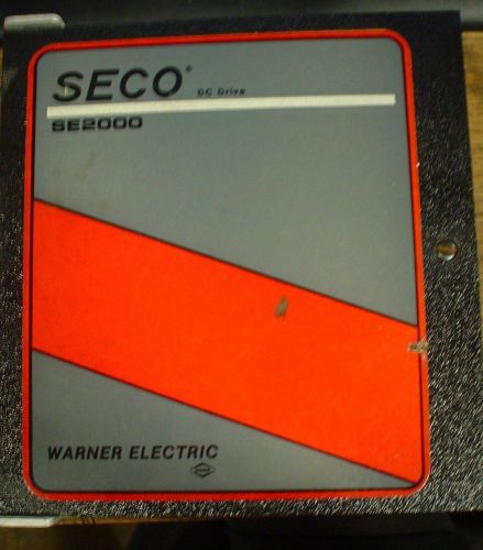 Used Seco / Warner drive SE2102 - 60 day warranty