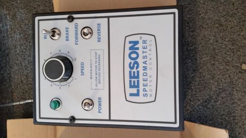 Leeson speedmaster DC motor controller