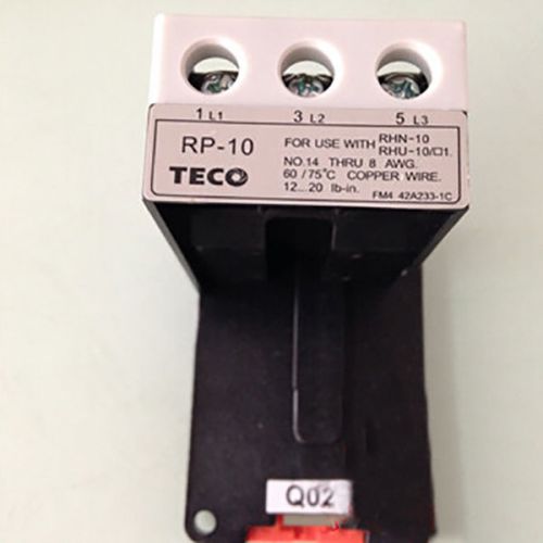 1PC NEW TECO RP-10 Thermal Overload Relay