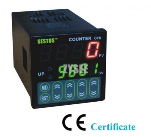 Digital Counter 4 Digital Preset Scale Counter SSR output 12-24V