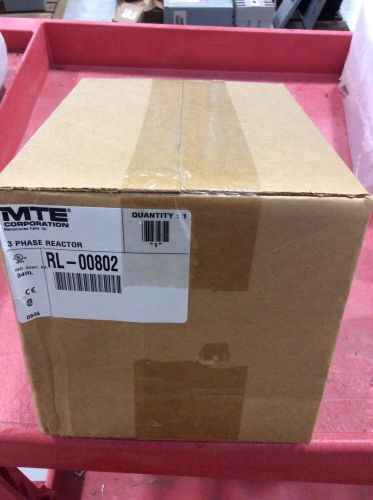 MTE Corporation 3 Phase Reactor RL-00802 NEW IN BOX